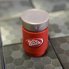 Custom Printed Dr. Block Soda Can made using LEGO parts - 