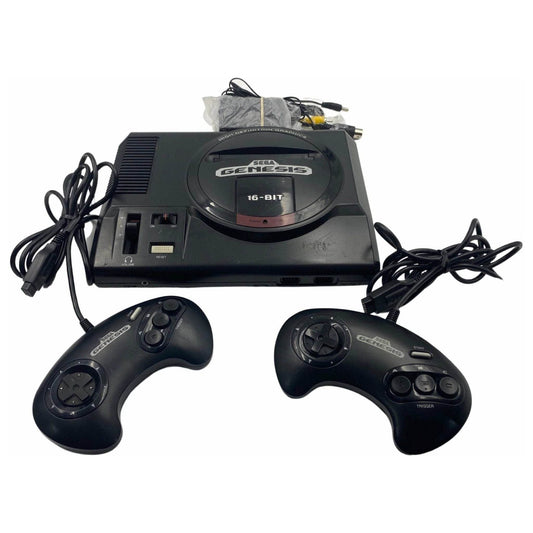 Sega Genesis Model 1 Console - Sega Genesis (Refurbished) - 2 Regular Sega OEM Controllers (Refurbished)