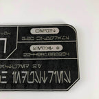 DH-17 Star Wars Blaster Plaque - 