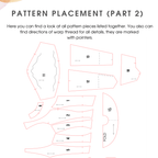 Sophie inspired Dress Pattern and Tutorial - Digital Product - 