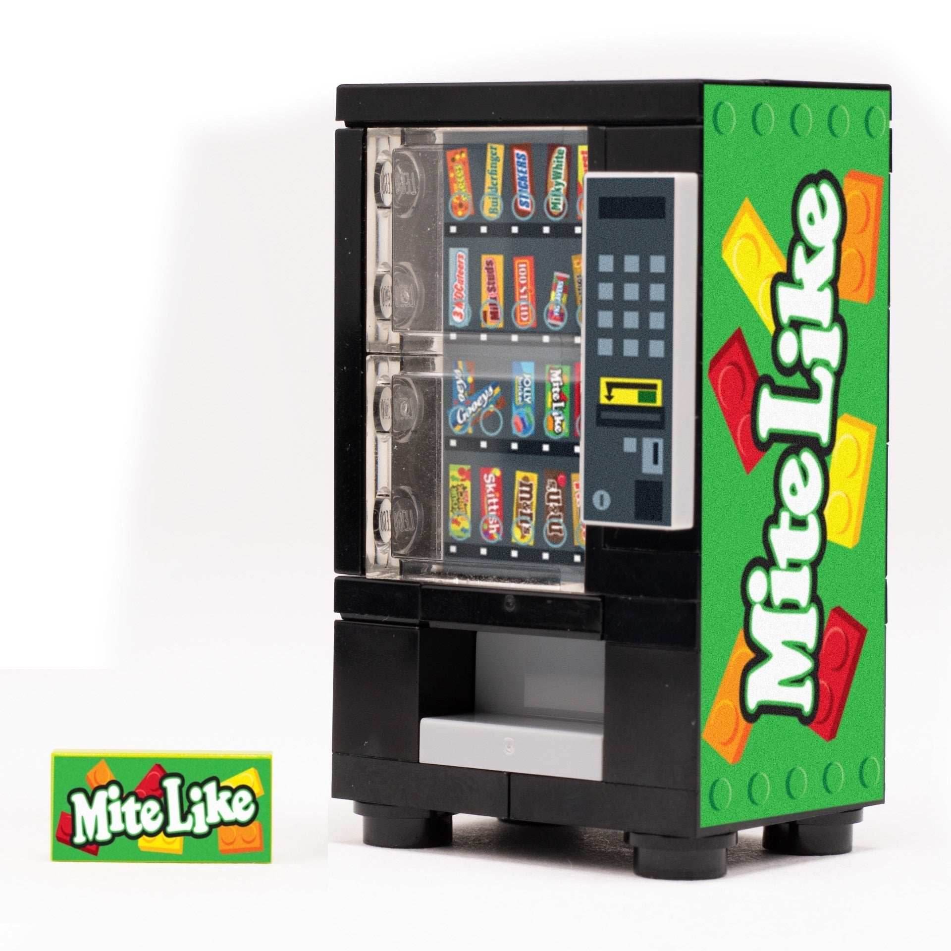 Mite Like - Candy Vending Machine made using LEGO parts - B3 Customs - 
