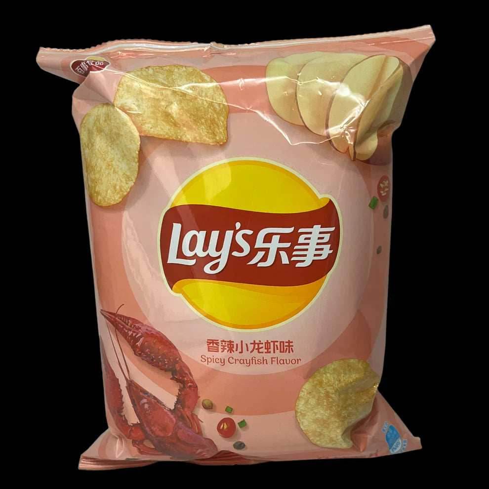 Lay's Spicy Crayfish Potato Chips, 2.46oz - 