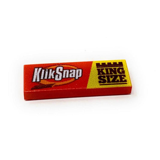 Klik Snap Candy (King Size) - B3 Customs® Printed 1x3 Tile - 