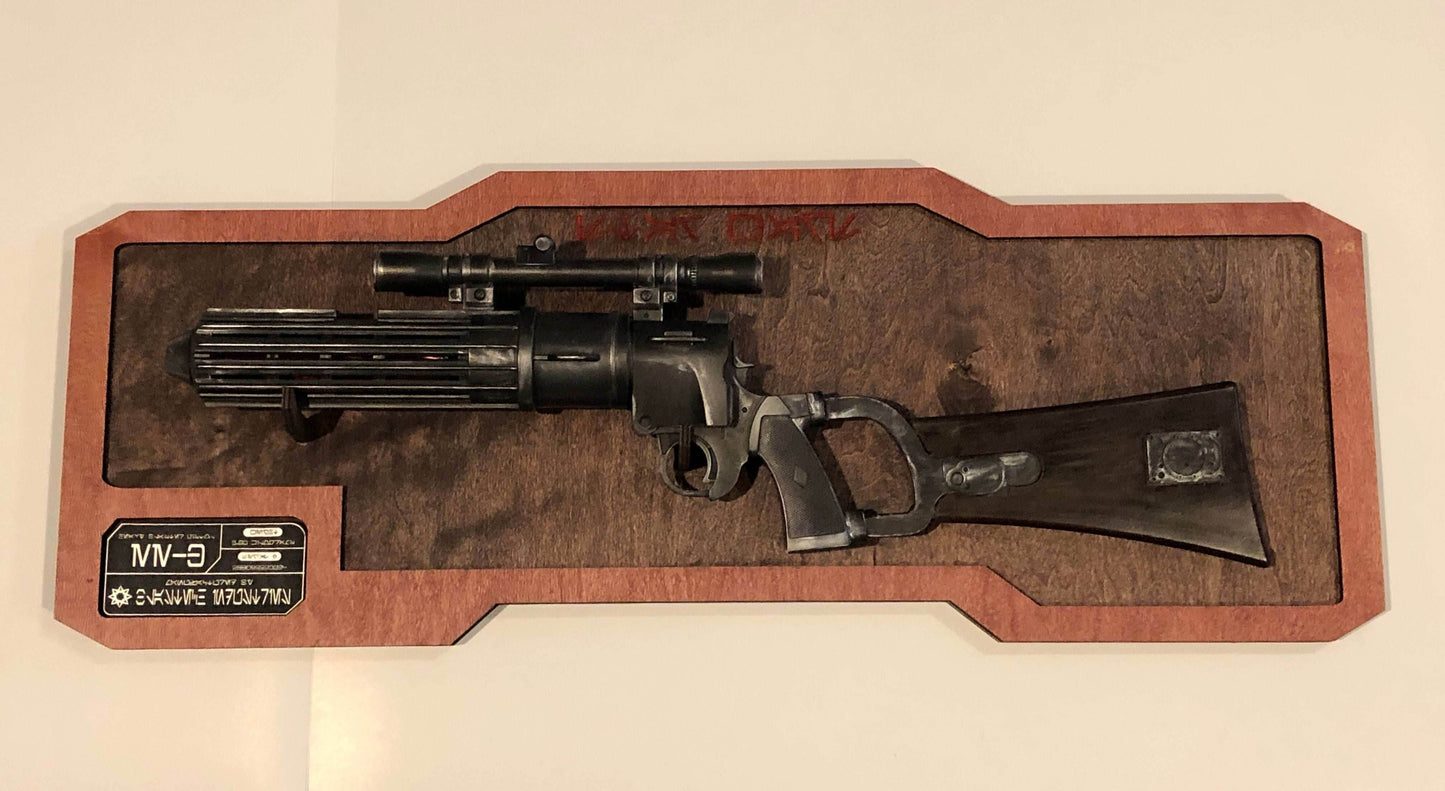 EE-3 Blaster Wood Wall Mount - 