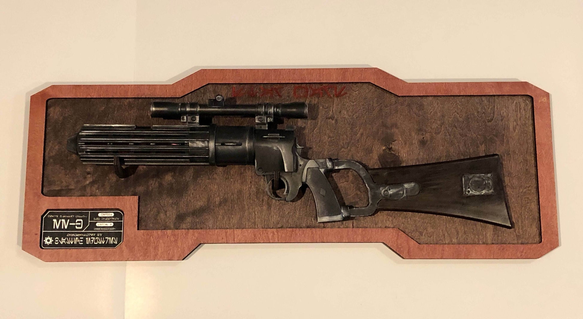 EE-3 Blaster Wood Wall Mount - 