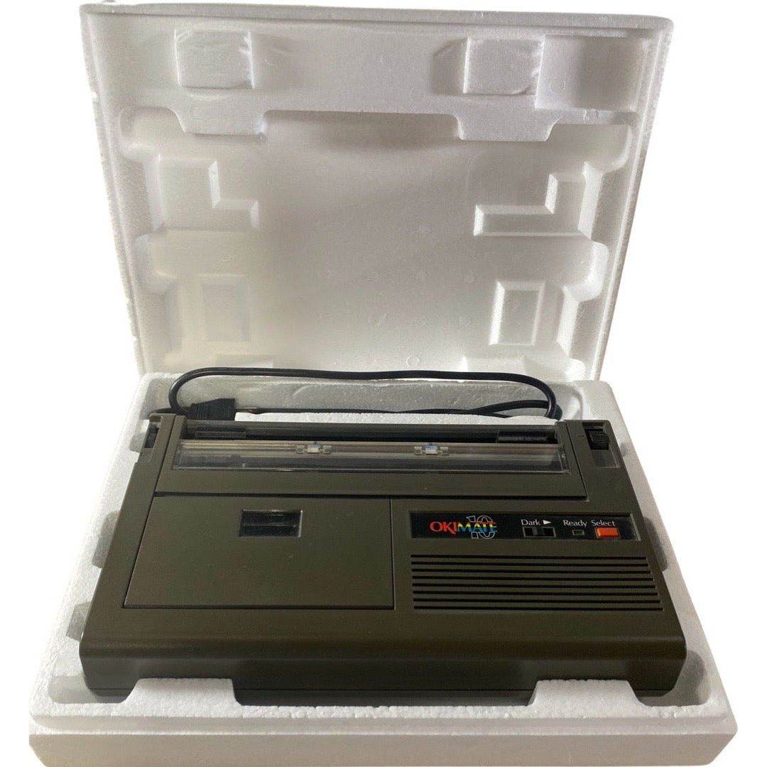 Okidata Okimate 10 Color Printer & Commodore Plug & Print - 