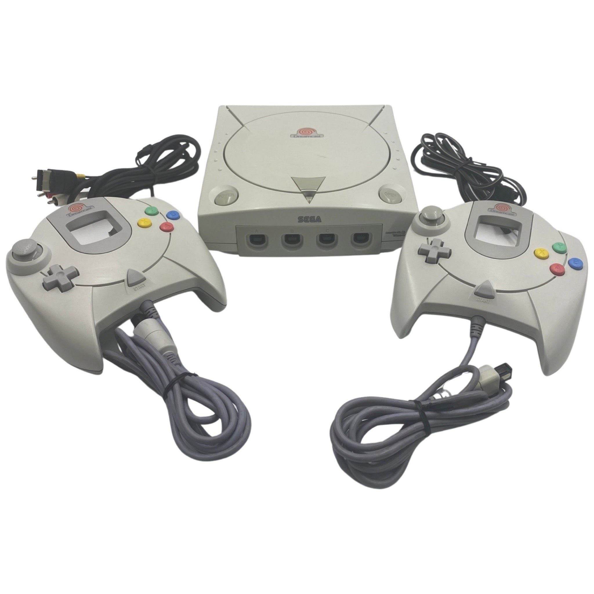 Sega Dreamcast (Console-w/ 2-Controllers) (Refurbished) - Great (Refurbished) - 2 Controllers