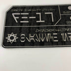 DH-17 Star Wars Blaster Plaque - 