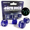 Fate Core Dice: Midnight Dice - 