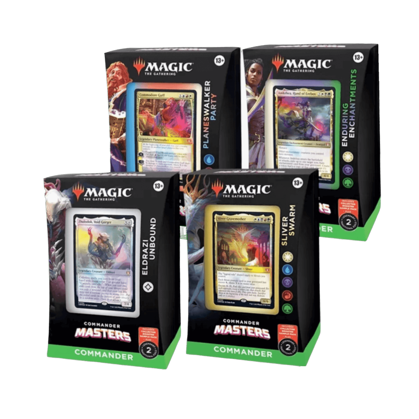 Single Commander Masters Precon Deck | Magic | New - Sliver Swarm