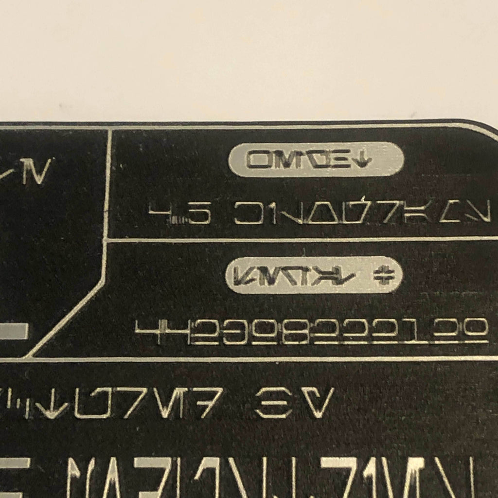E-11 Star Wars Blaster Plaque In Aurebesh - 
