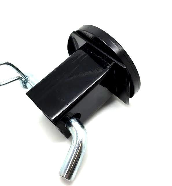 Punisher with American Flag Hitch Cover