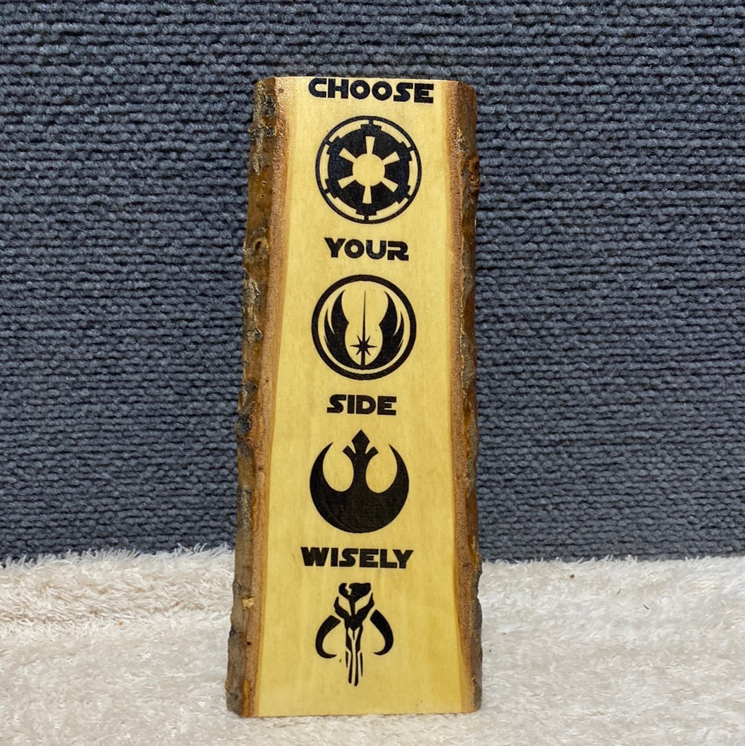 Choose Your Side Wisely