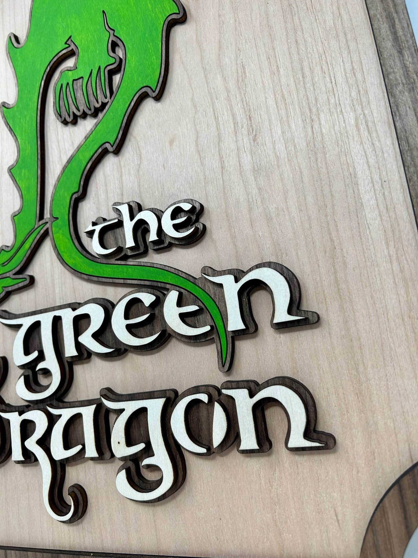 The Green Dragon Inn Sign - Single Sided
