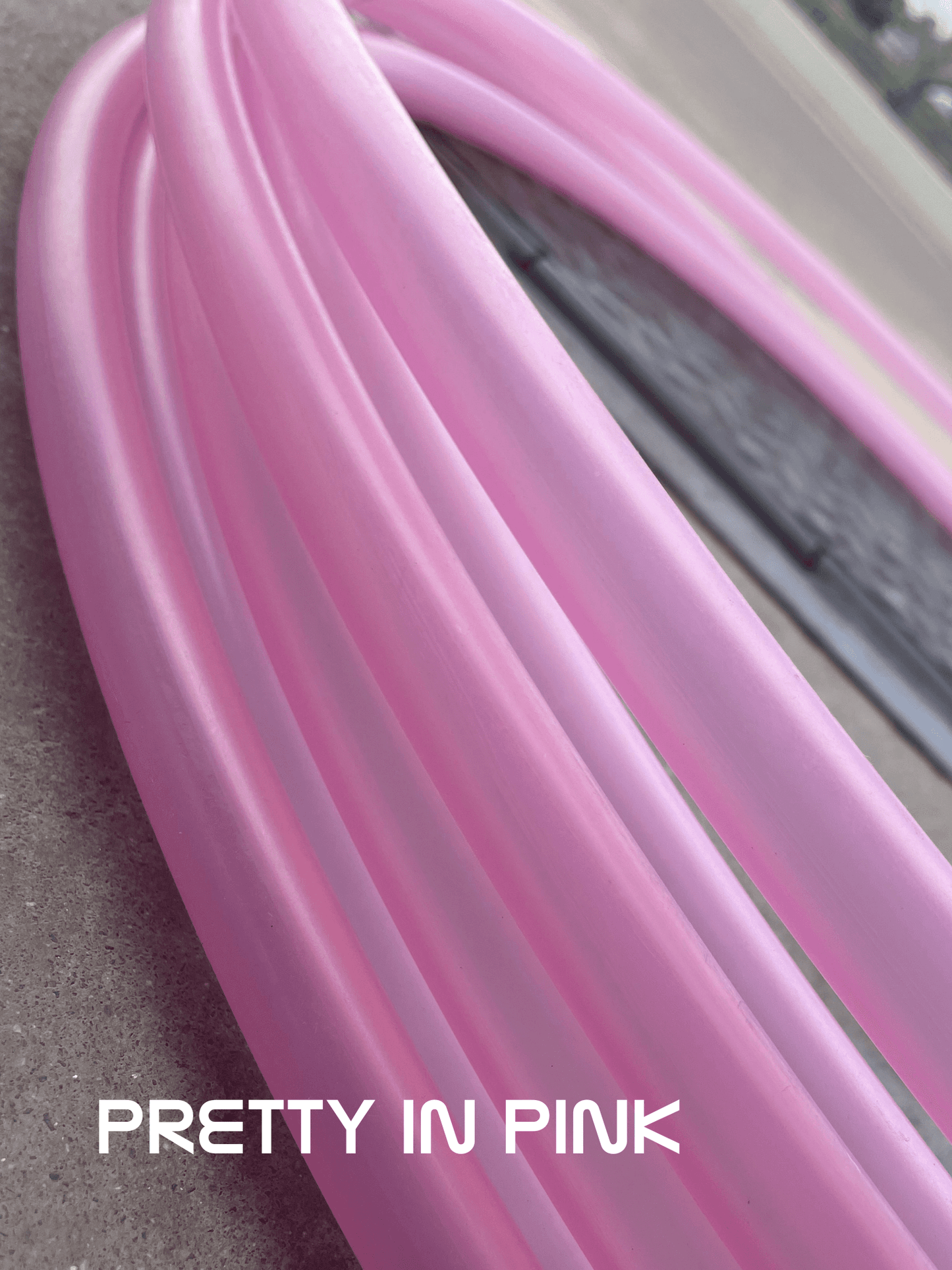 Pretty in Pink (5/8, 11/16 & 3/4) Polypro Hula Hoop - 