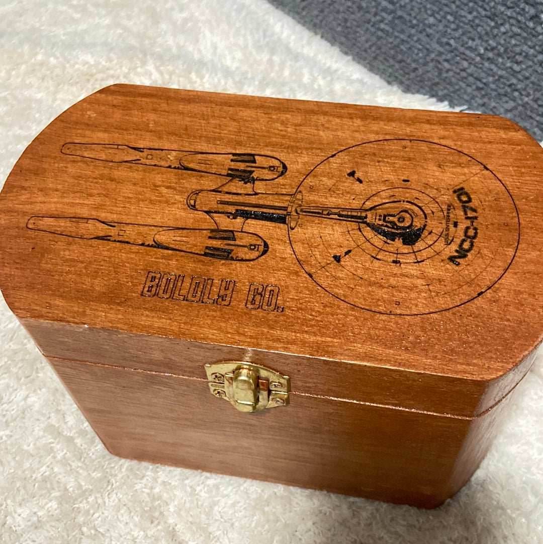 Boldly Go Box - Round edge