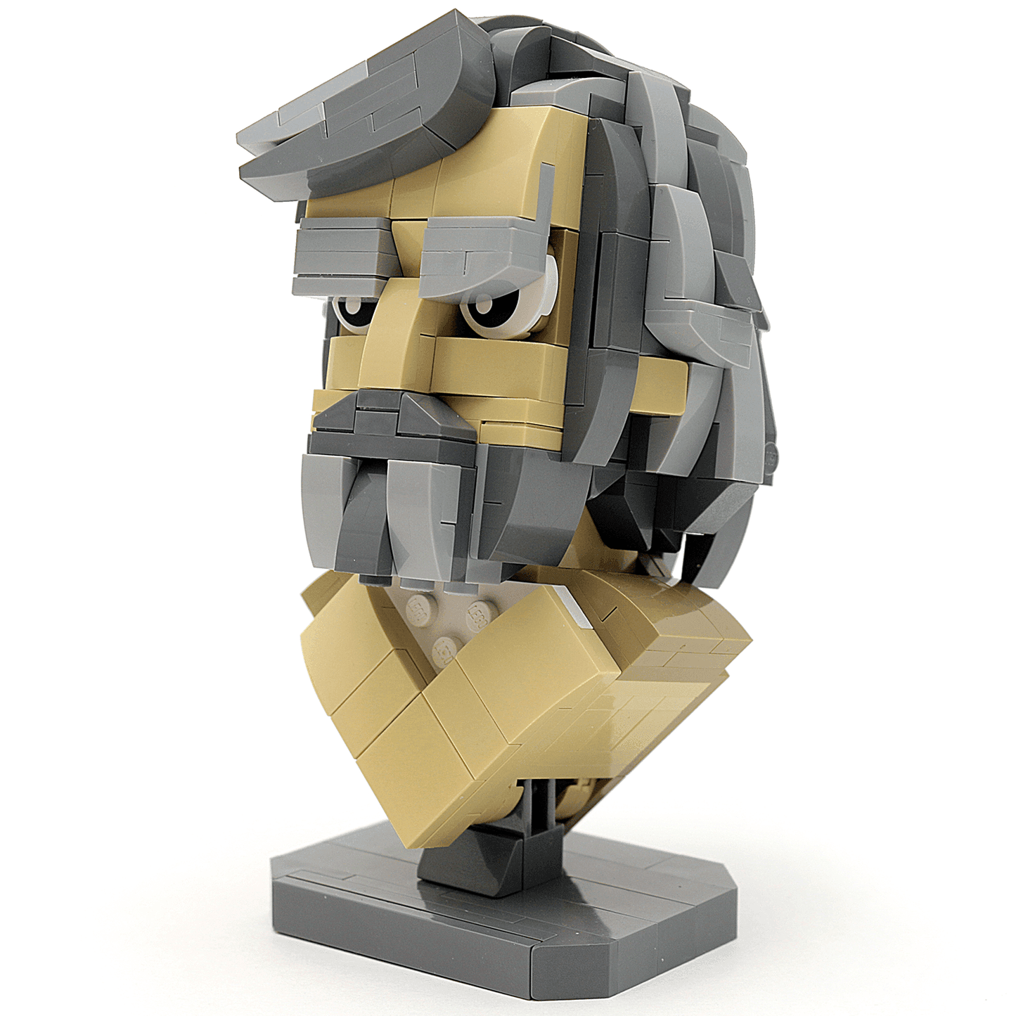 Custom LEGO Star Wars Last Jedi Luke Skywalker Bust made using LEGO ® parts - 