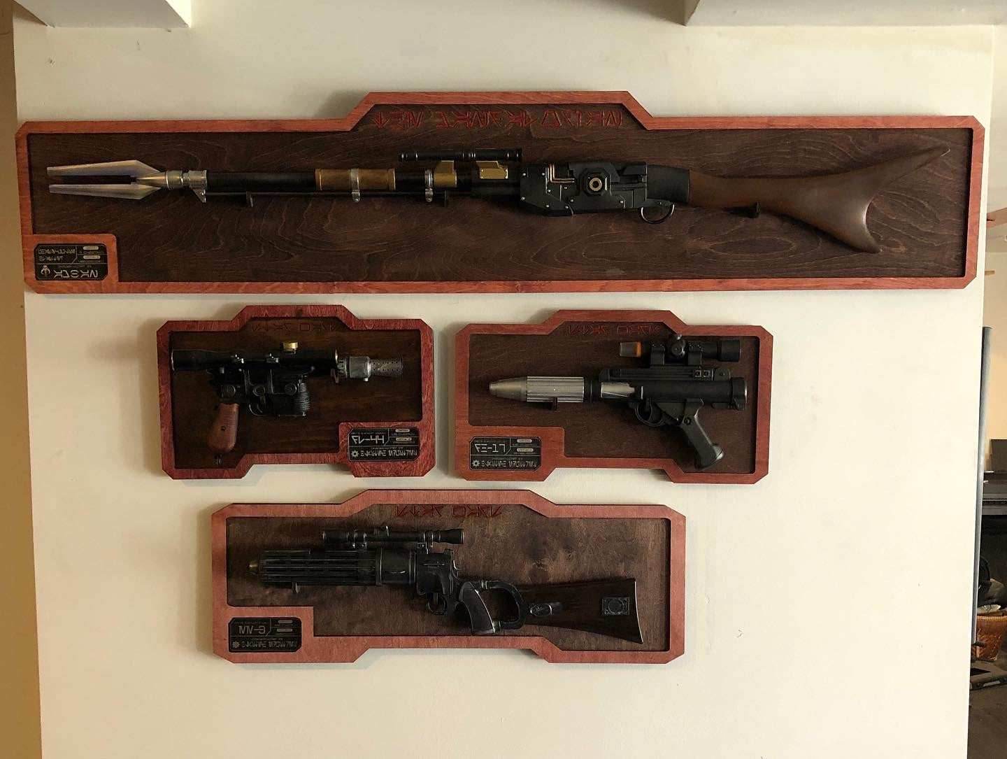 Amban Phase-Pulse Blaster Wood Wall Mount - 