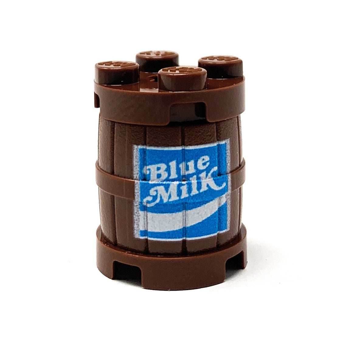 Blue Milk Barrel / Keg made from LEGO parts - B3 Customs - 