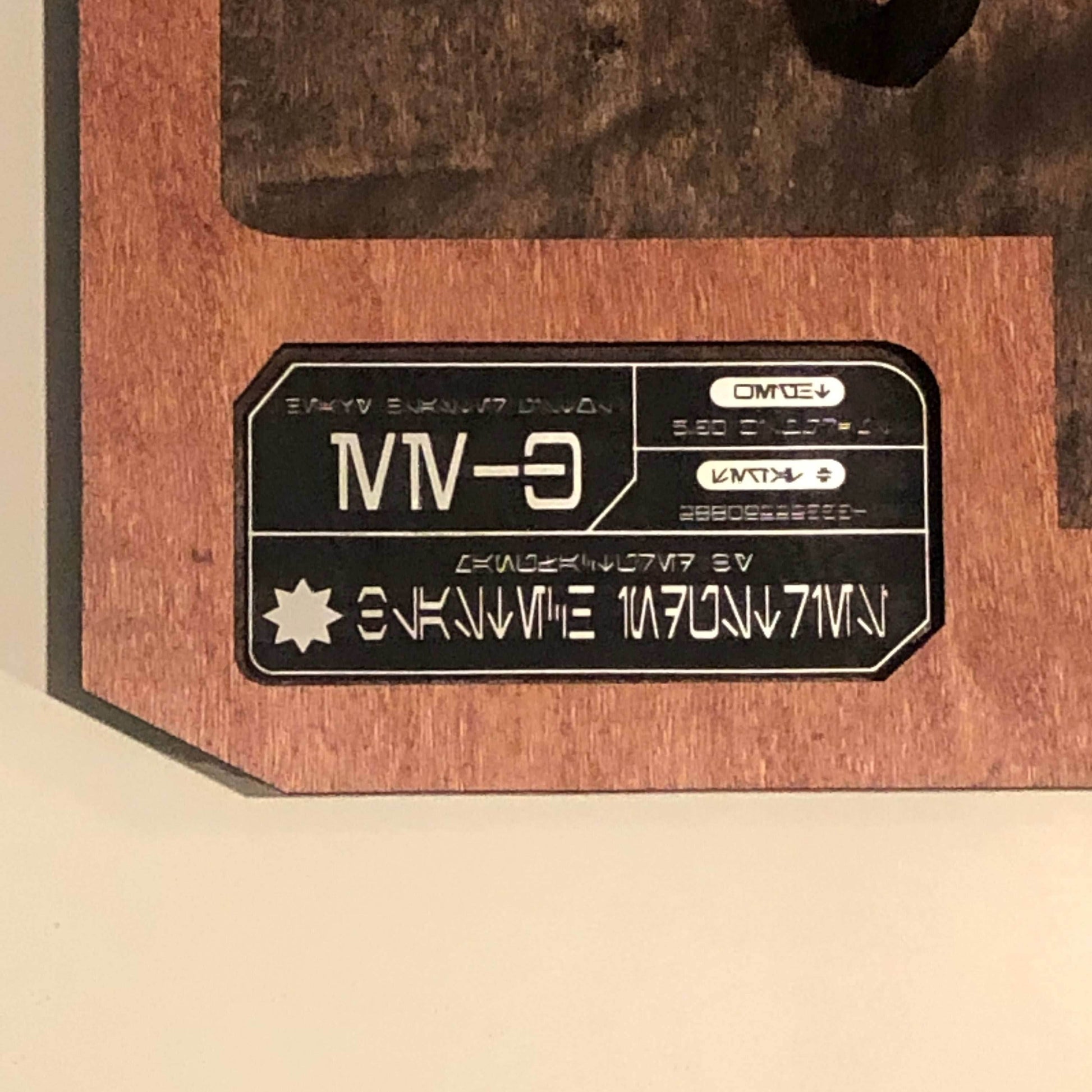 EE-3 Blaster Wood Wall Mount - 