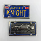 KK-017 Knight Rider KITT License Plate Challenge Coin Medallion - 