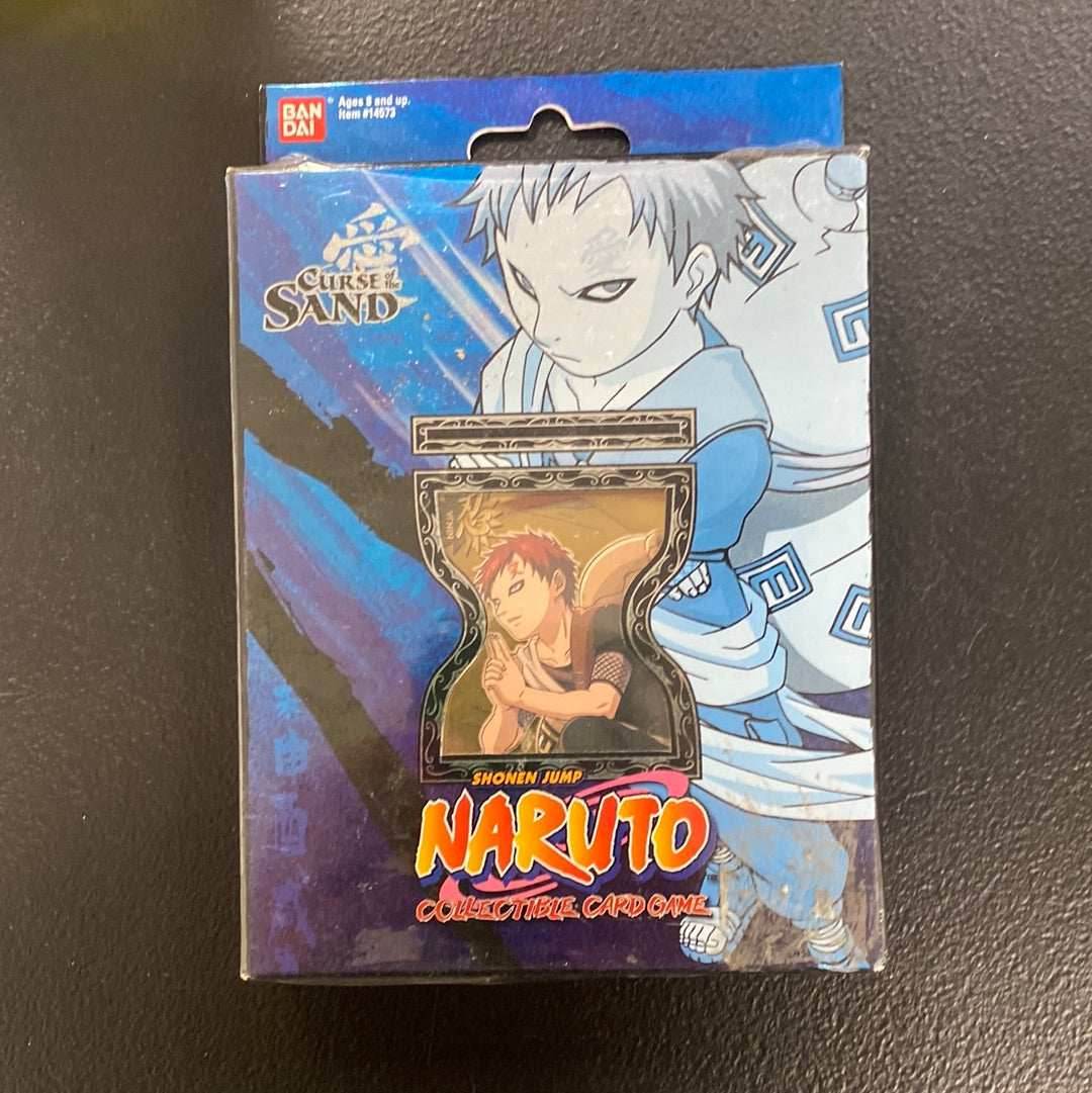 Naruto Starter Set | Curse of the Sand | New - Set 1: Gaara Blue