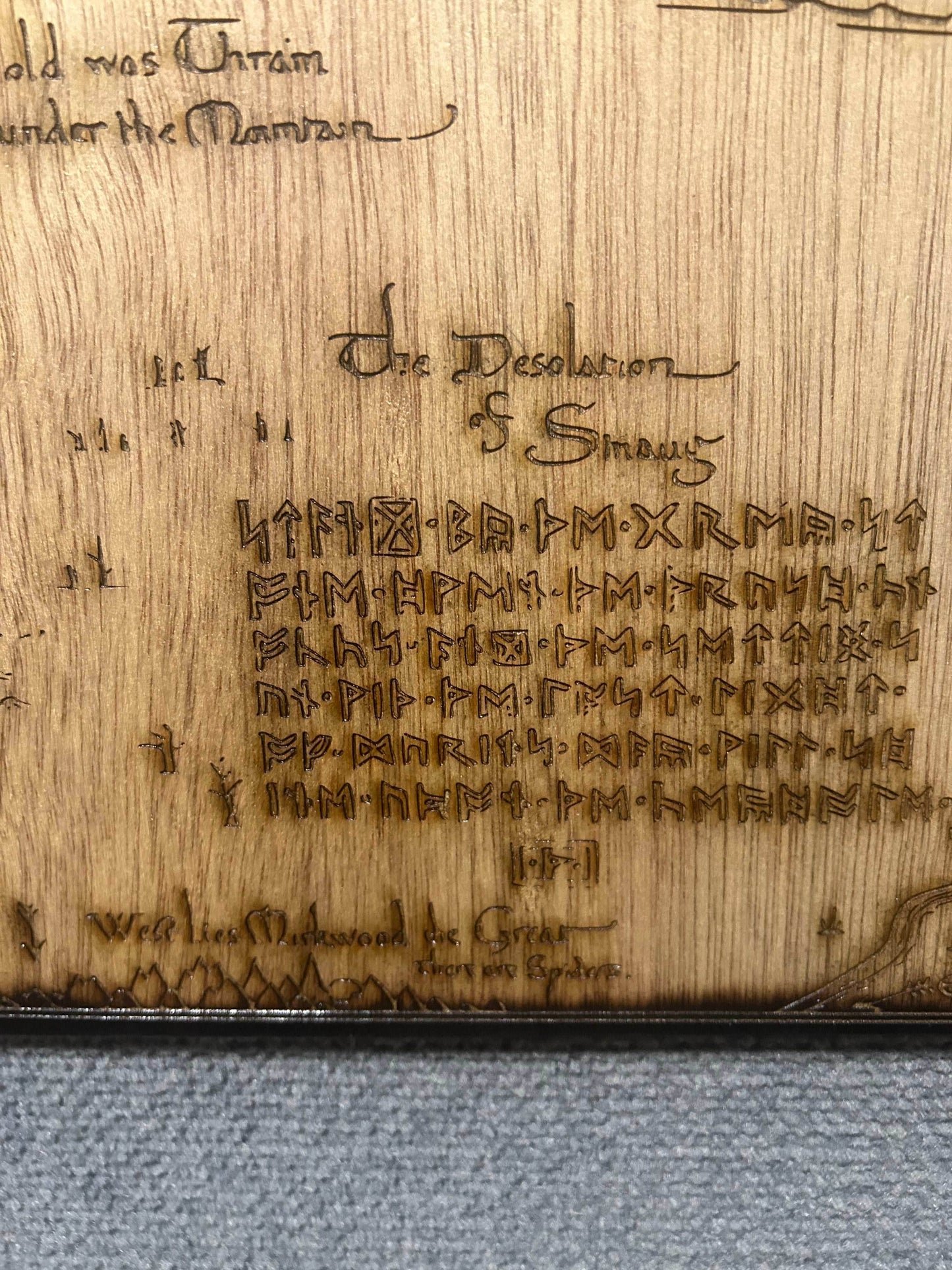 Thorin’s (Hobbit) Map - MED