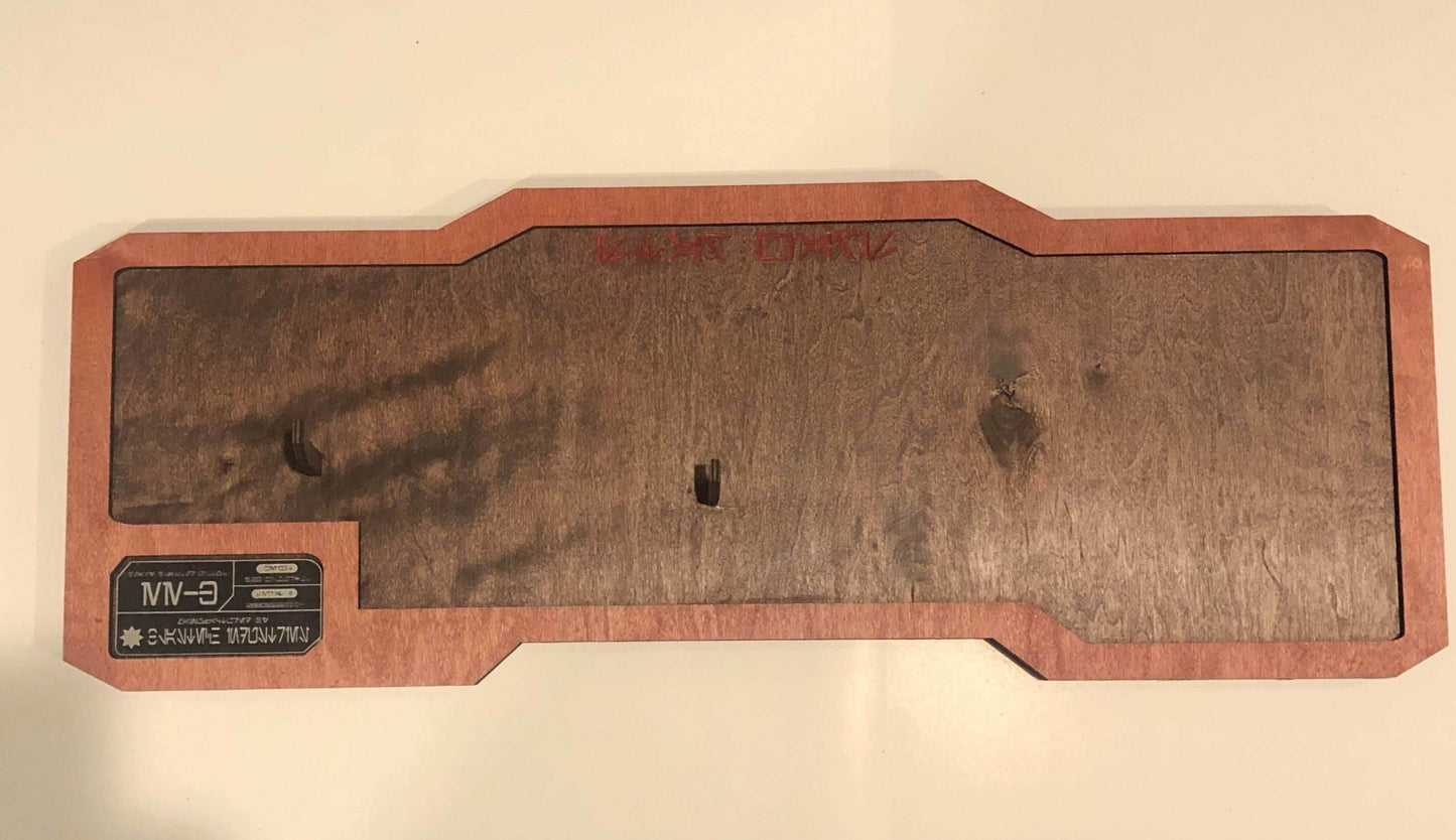 EE-3 Blaster Wood Wall Mount - 