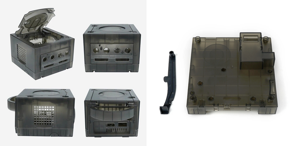 Gamecube Full Replacement Console Shell Housing Gameboy Player