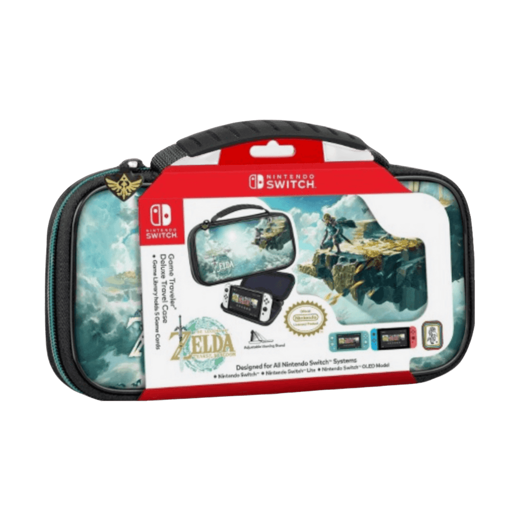Switch Zipper Travel Case | New - Zelda Tears of the Kingdom