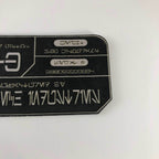 EE-3 Star Wars Blaster Plaque - 