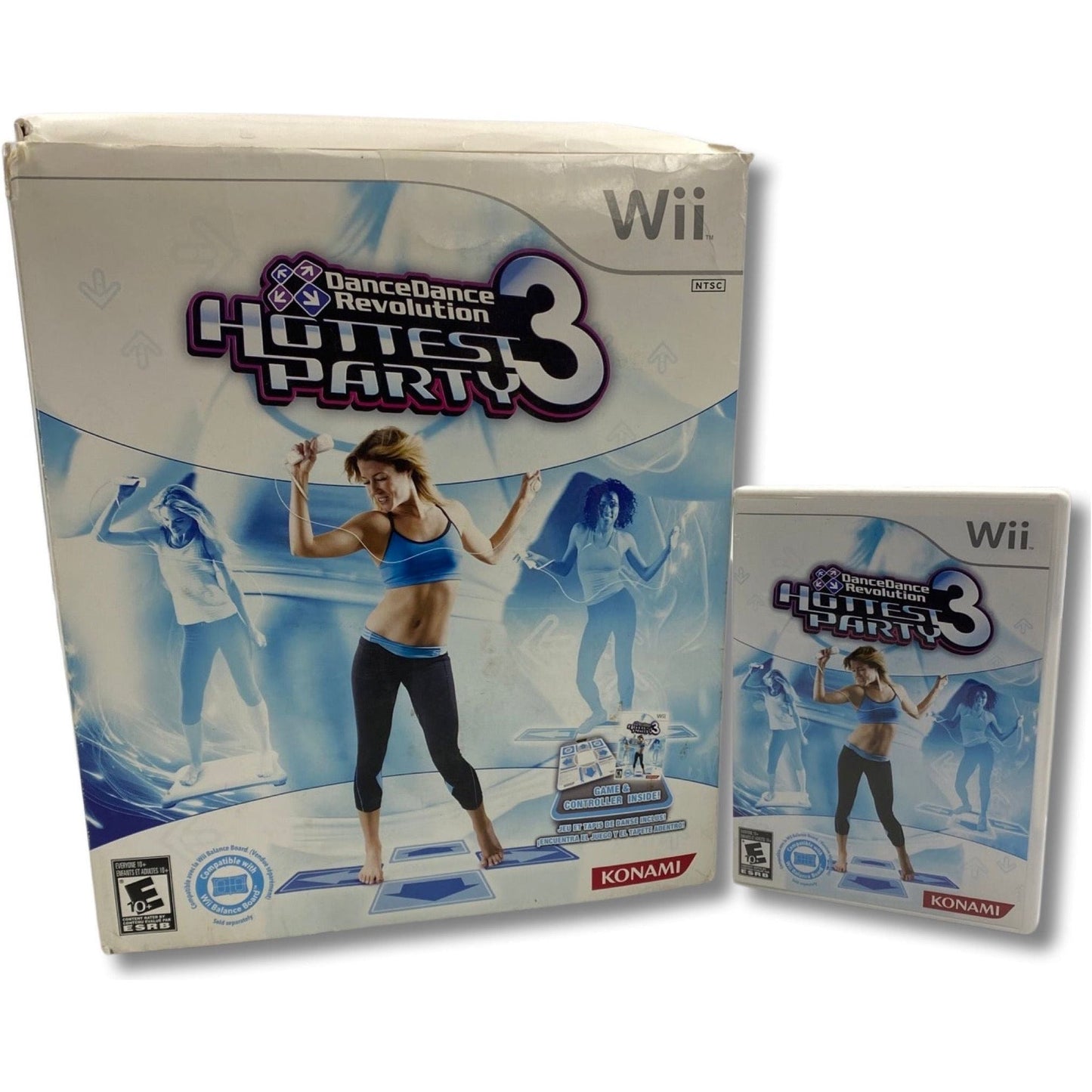 Dance Dance Revolution: Hottest Party 3 Bundle - Nintendo Wii