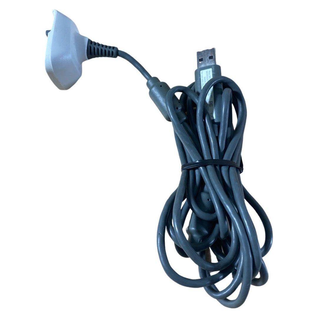 Play And Charge Cable Only - Xbox 360 (OFFICIAL) - White