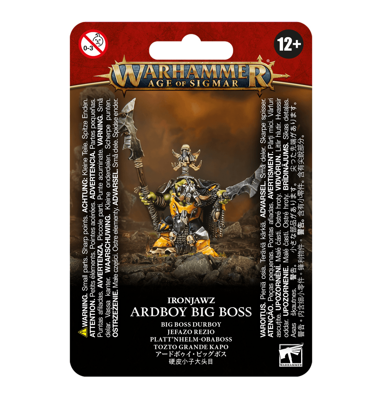 Age of Sigmar: Orruk Warclans - Ardboy Big Boss - 