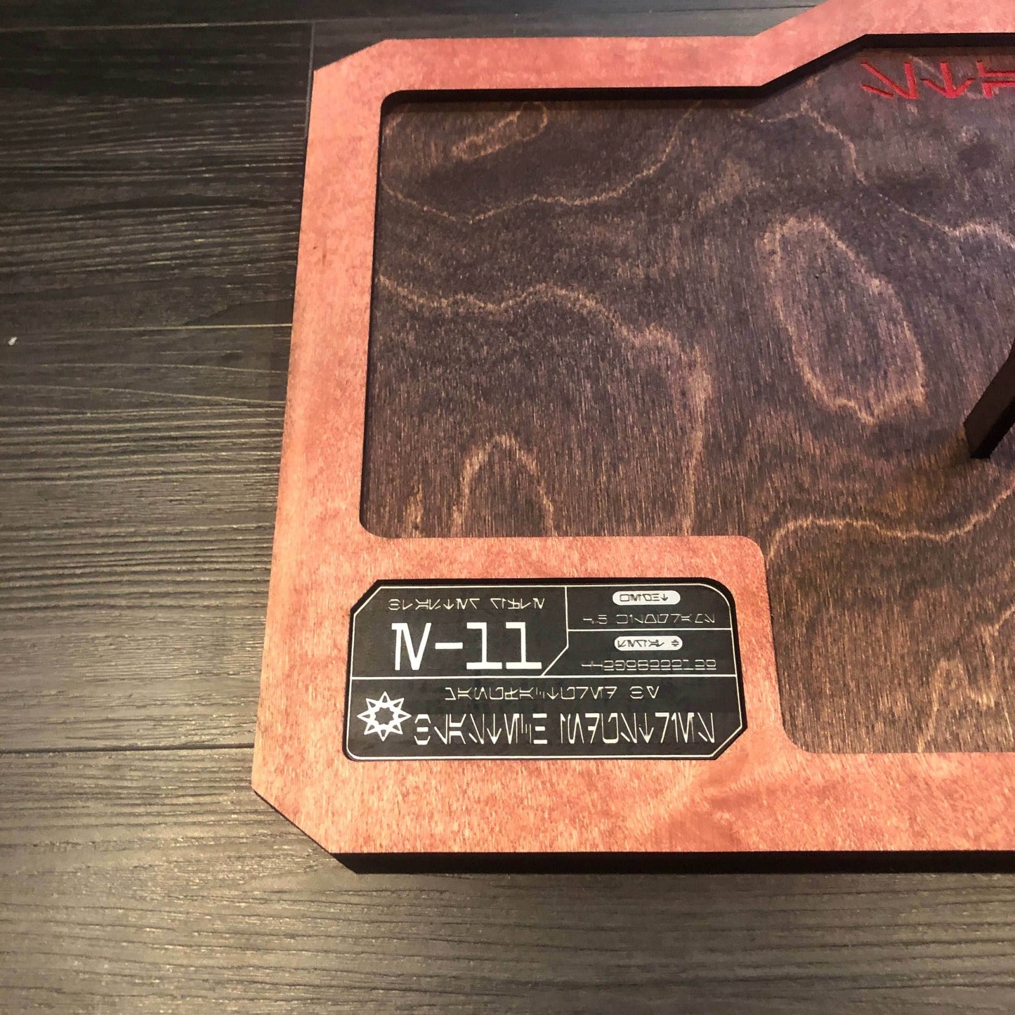 E-11 Blaster Wood Wall Mount - 