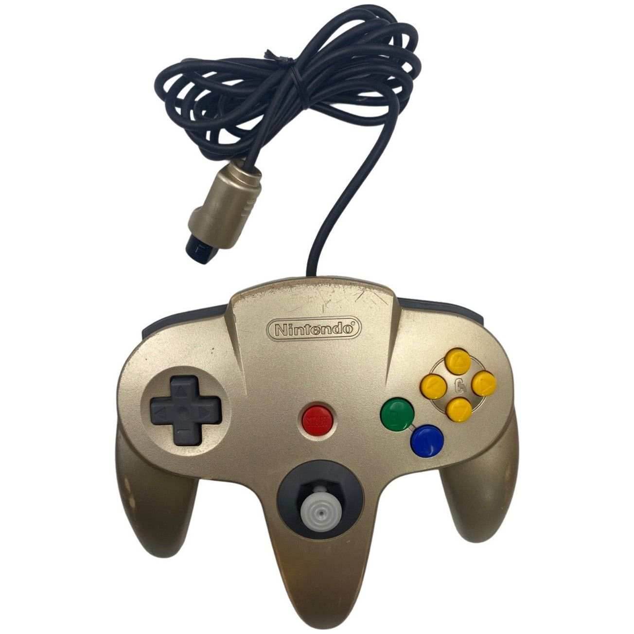 Nintendo 64 Controllers - N64 - (LOOSE) - Gold (Official)