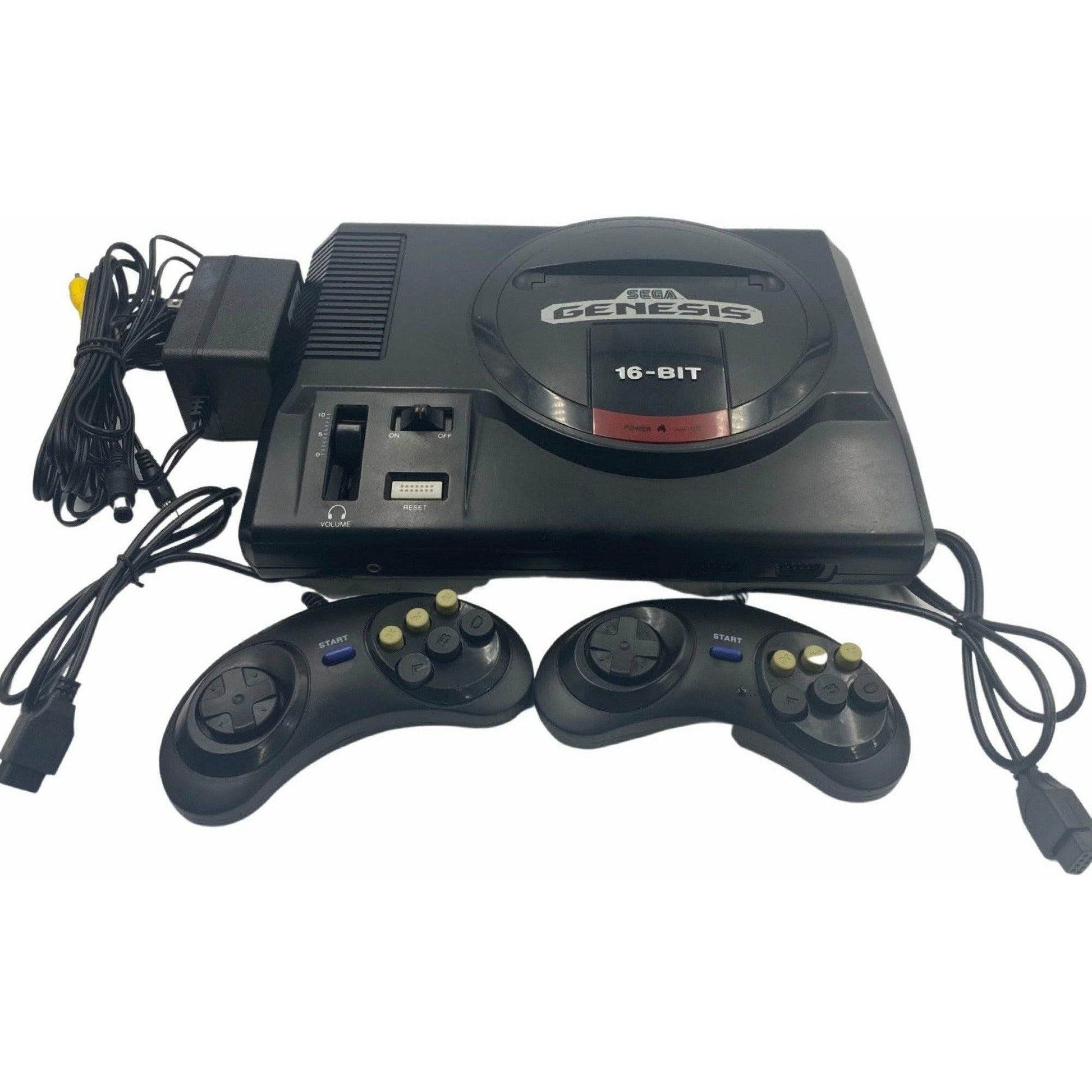 Sega Genesis Model 1 Console - Sega Genesis (Refurbished) - 2 - New 6 Button Aftermarket (Refurbished)