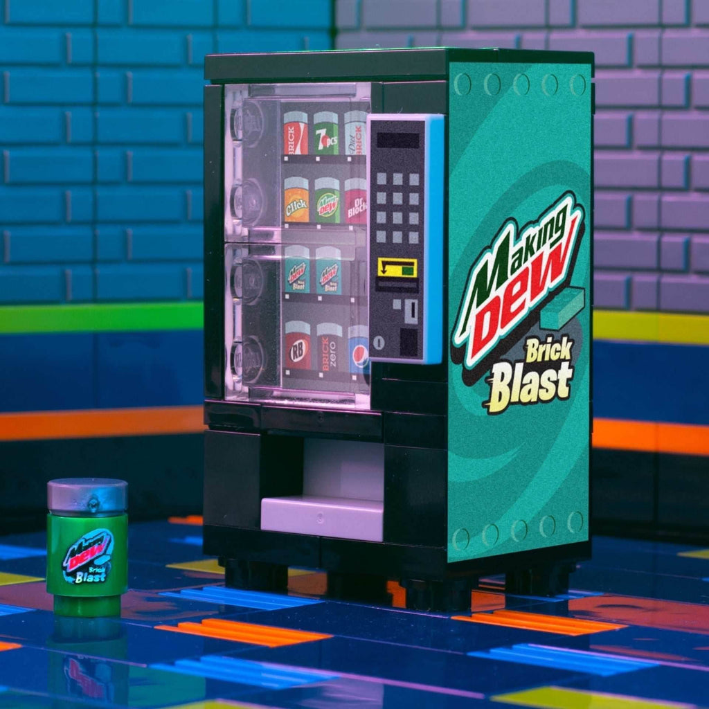 Making Dew (Brick Blast) - B3 Customs Soda Vending made - 