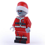 Zombie Santa Minifig made using LEGO parts - B3 Customs - 
