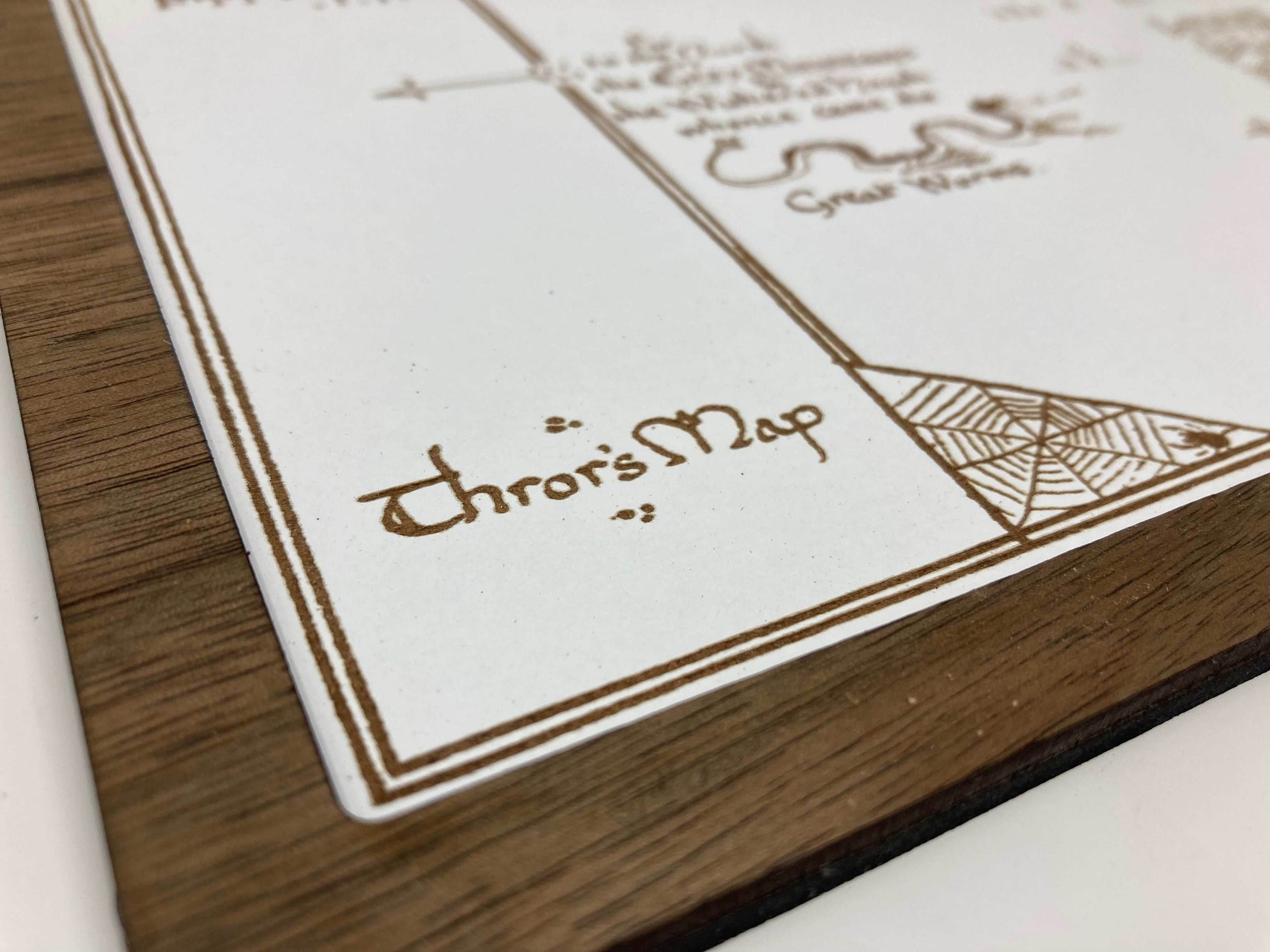 Lord of the Rings Map | The Misty Mountain - 