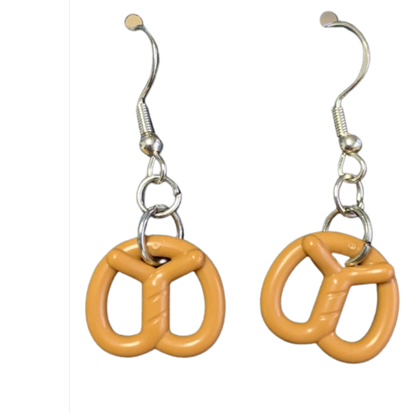 B3 Customs® Pretzel Earrings made from LEGO Bricks