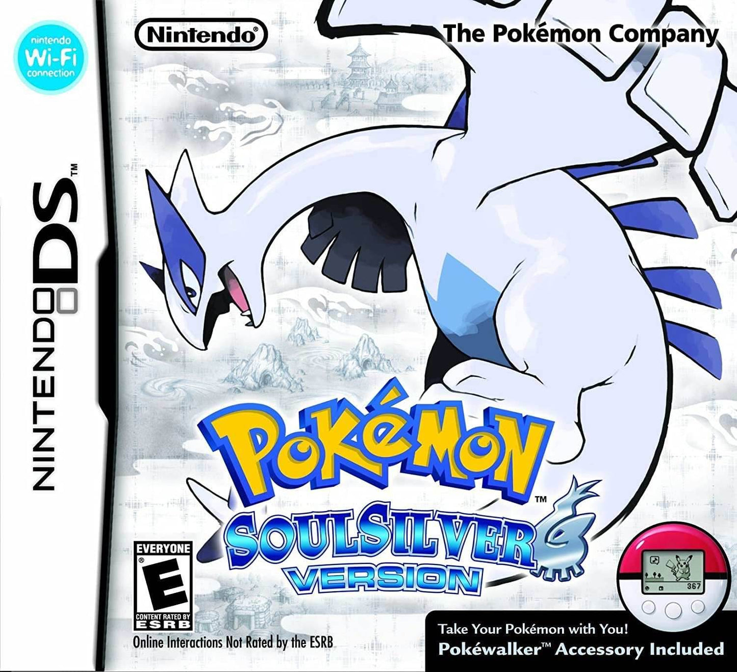 Pokemon Soulsilver | DS - VG- Cart, VG Inner Case, Reproduction Manual