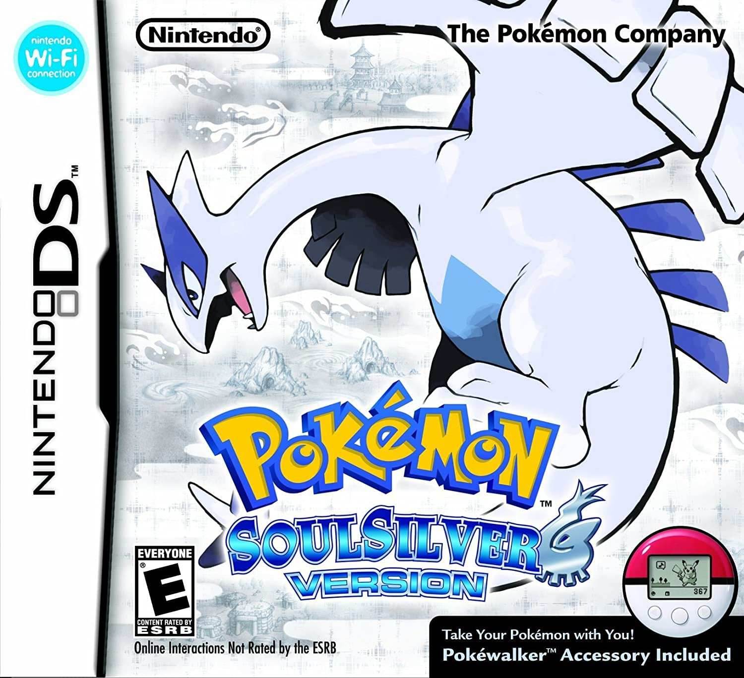 Pokemon Soulsilver | DS - VG- Cart, VG Inner Case, Reproduction Manual