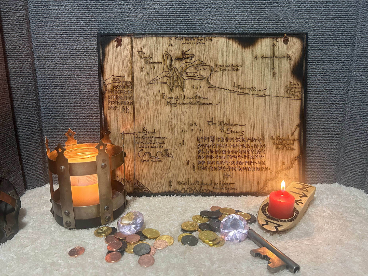 Thorin’s (Hobbit) Map - MED