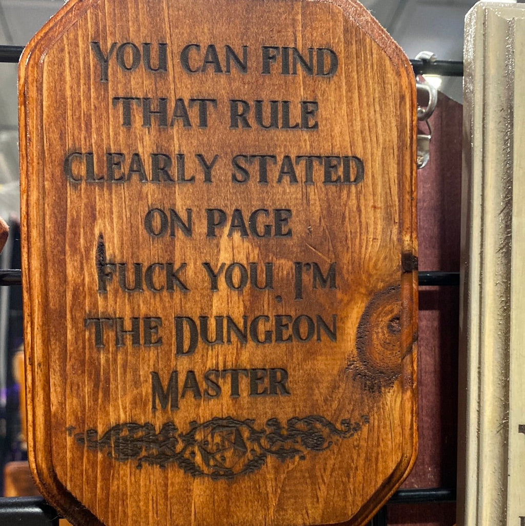 Page FU I’m the DM