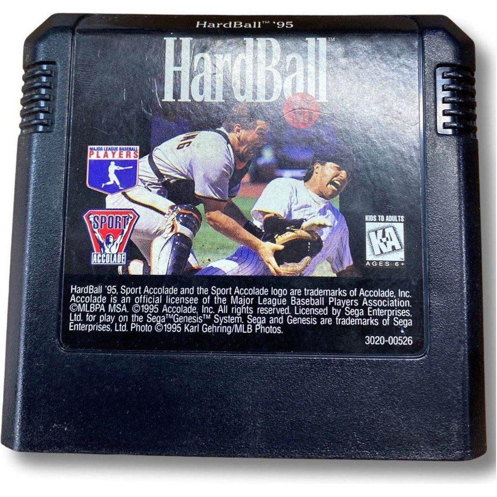 HardBall 95 - Sega Genesis - Game