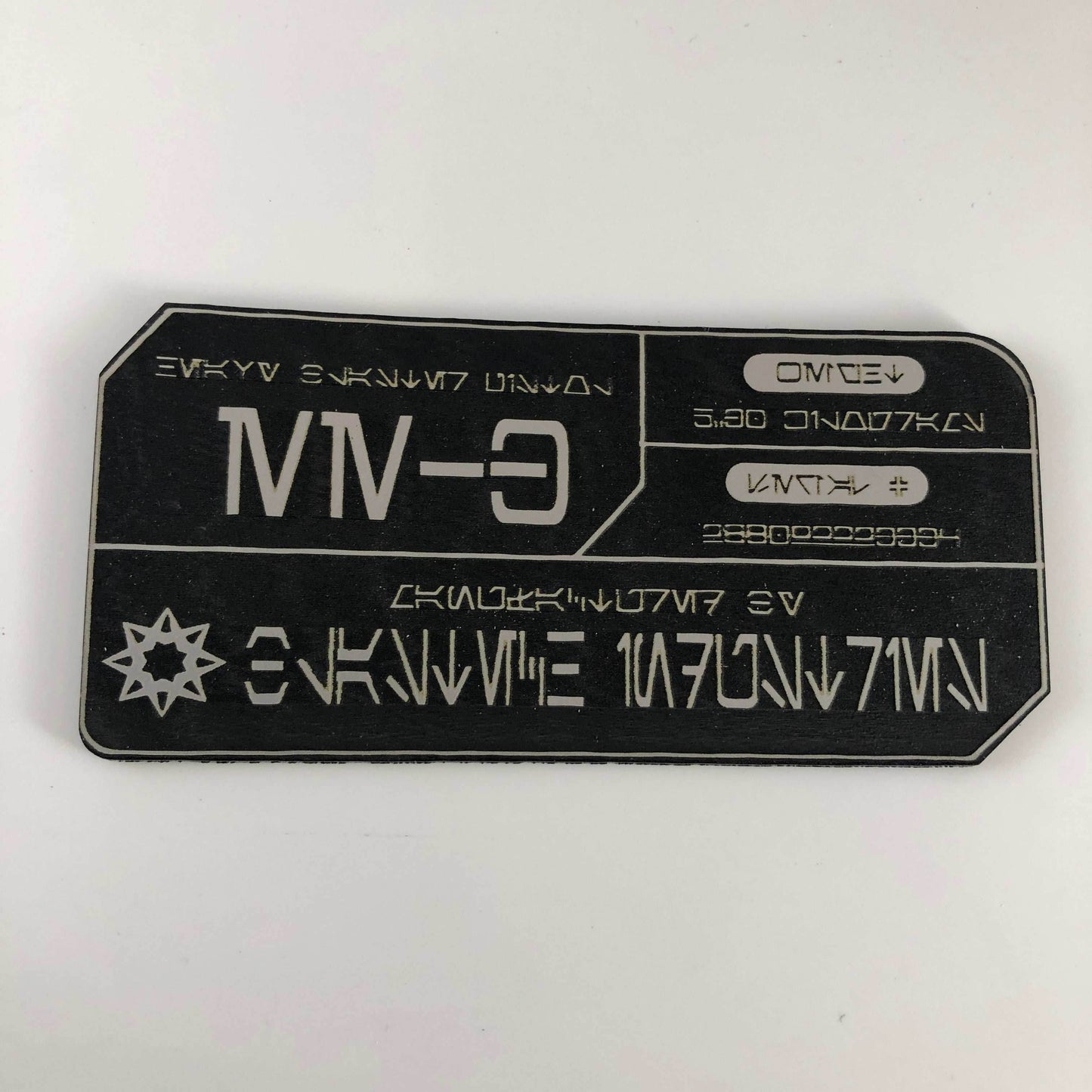 Mandalorian Amban Phase-Pulse Blaster Plaque - 