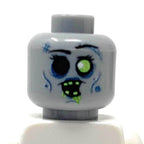 B3 Customs® Zombie #1 Minifig Head - 