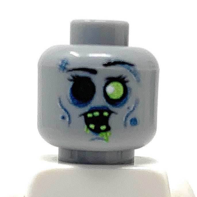 B3 Customs® Zombie #1 Minifig Head - 