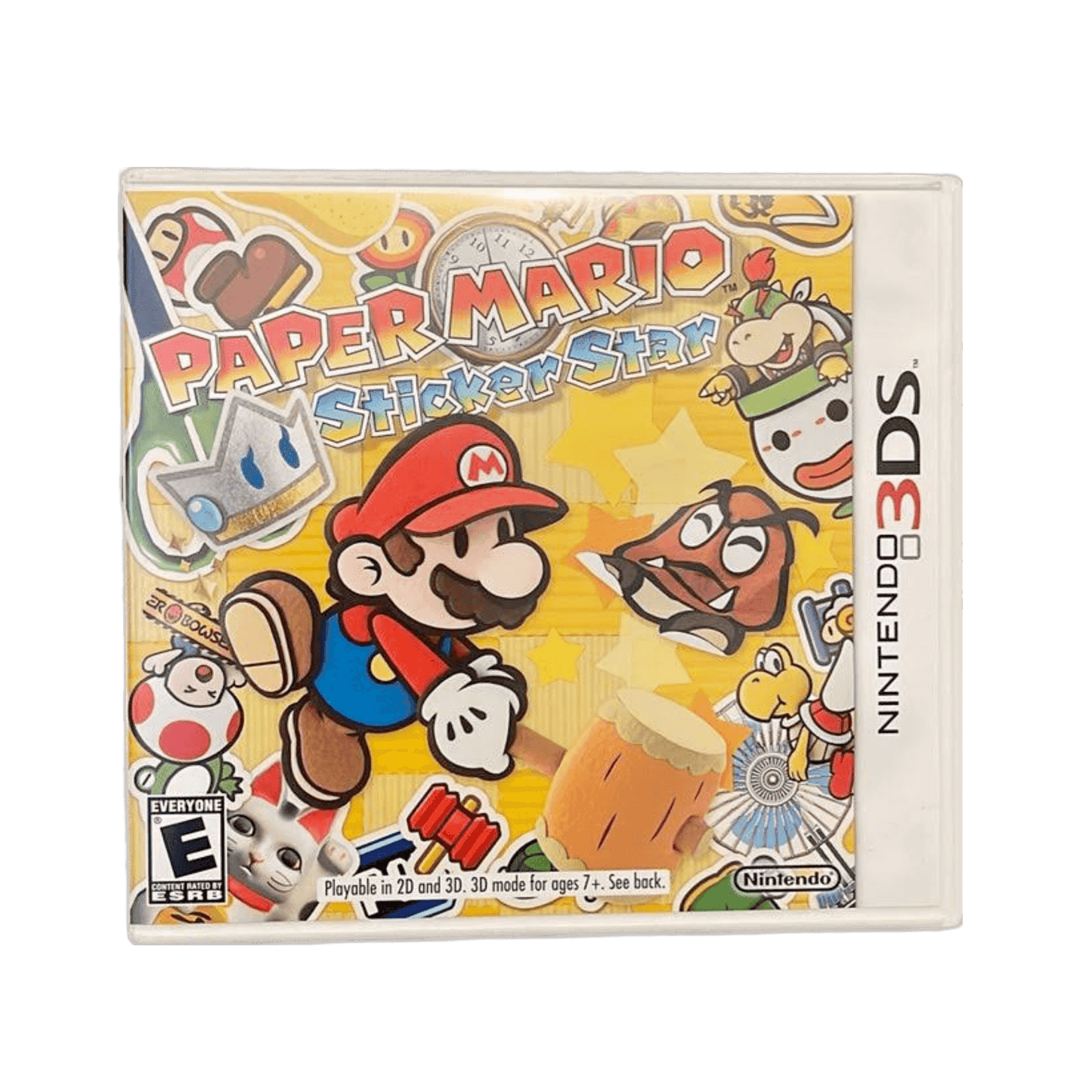 Paper Mario Sticker Star | 3DS - VG with Case